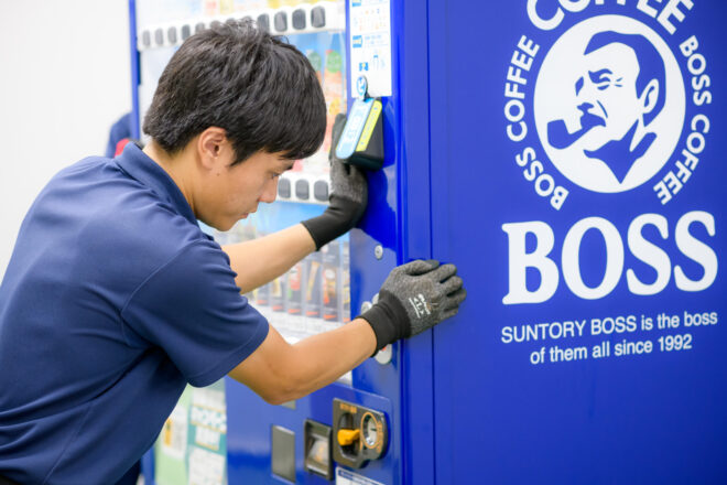 自動販売機の設置